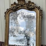 Louis XV mirror, early 19th century, restored.