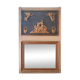 Trumeau mirror, late 19th to early 20th century.