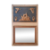 Trumeau mirror, late 19th to early 20th century.