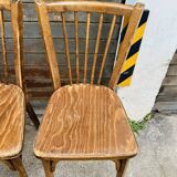 (Lot) 5 Baumann chairs model 83