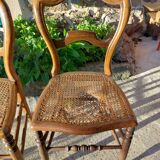 Lot of tanned chairs