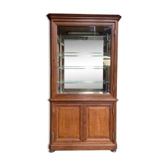 Two-body sideboard - oak store window 1900