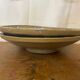 Pair of Antique SAFI Moroccan Glazed Terracotta Dishes from the 50s