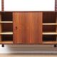 Scandinavian wall system in rosewood by Hansen & Guldborg