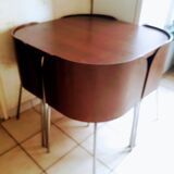 Compact dining area "fusion" table & 4 chairs