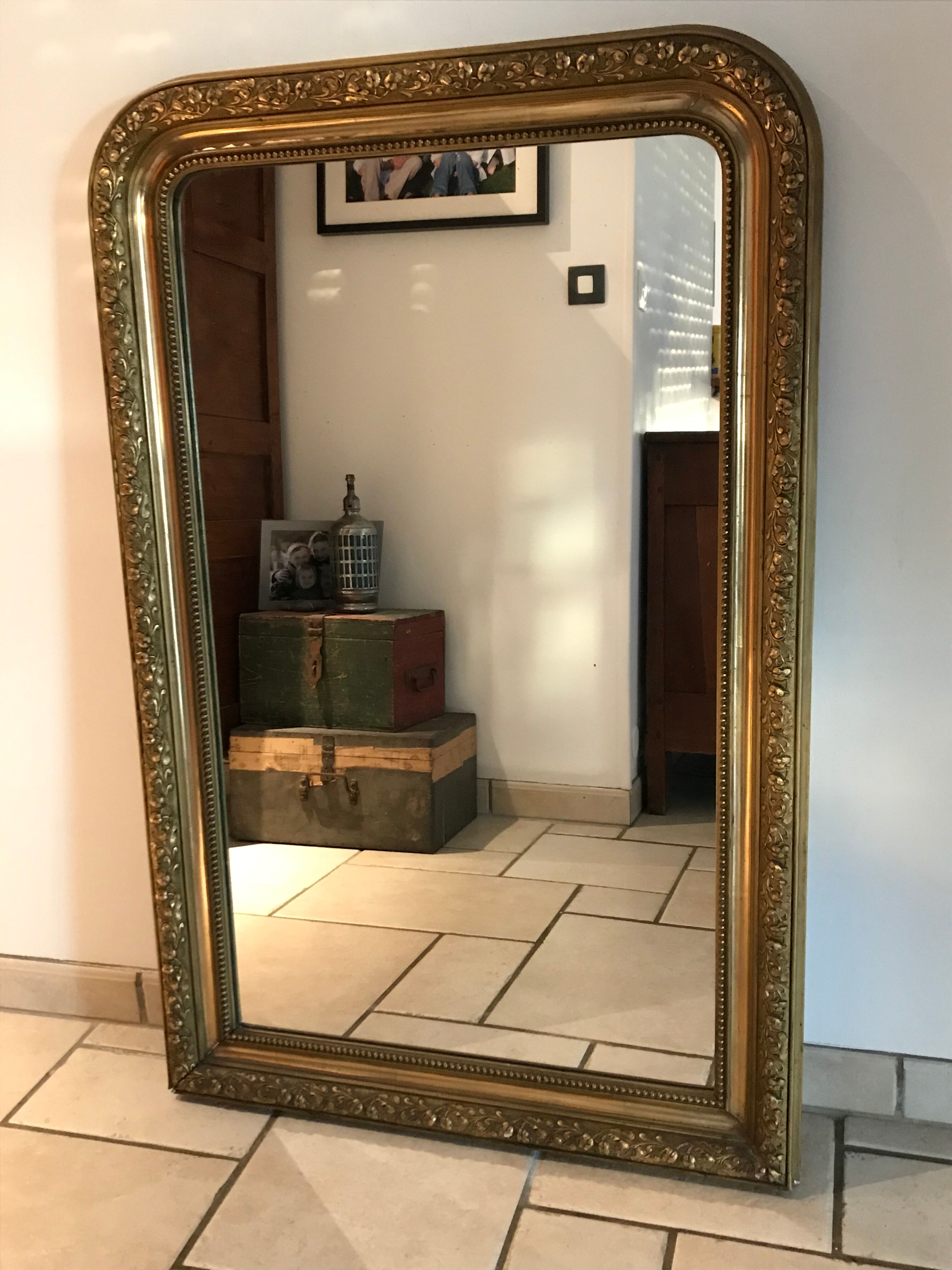 Mirror in the Louis Philippe style 77x120cm
