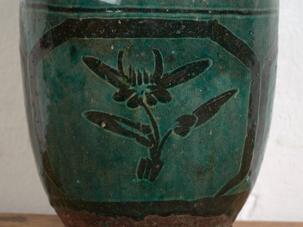 Old green vase (c.1820) #24