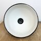 Industrial green enamel factory lamp with cast iron top, 1960s