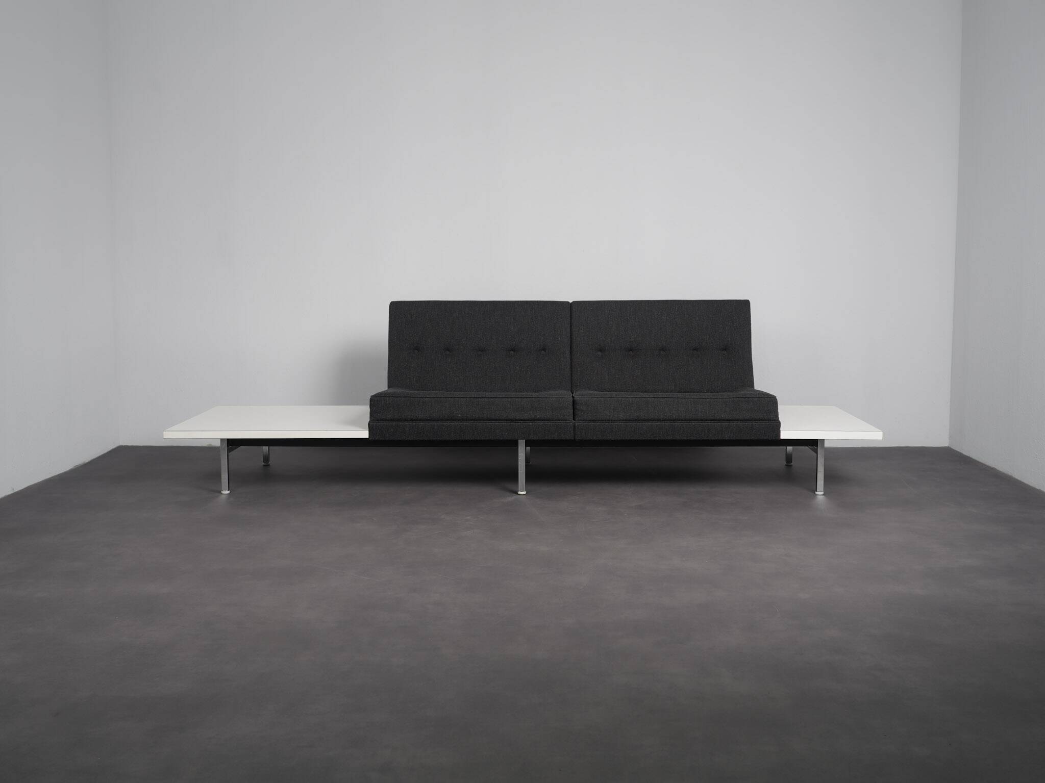 2-seater sofa with side tables by George Nelson for Herman Miller, USA, 1960s – II