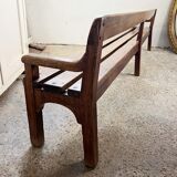 Banc d’école enfant ou de chapelle