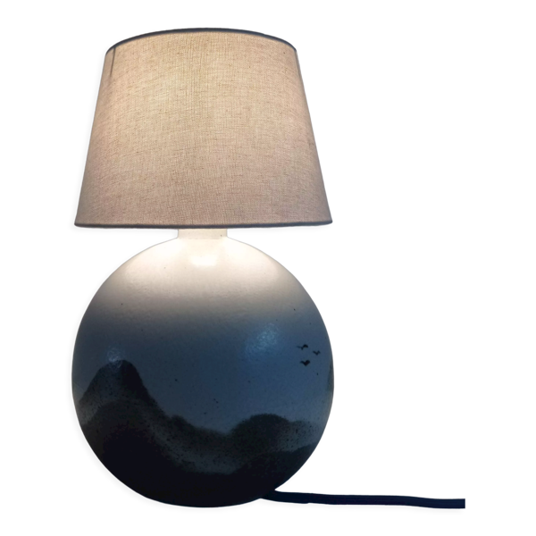 Pied de lampe en céramique Virebent