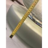 Contemporary scenographic green table lamp