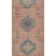 Vintage Turkish hallway rug 80x677 cm
