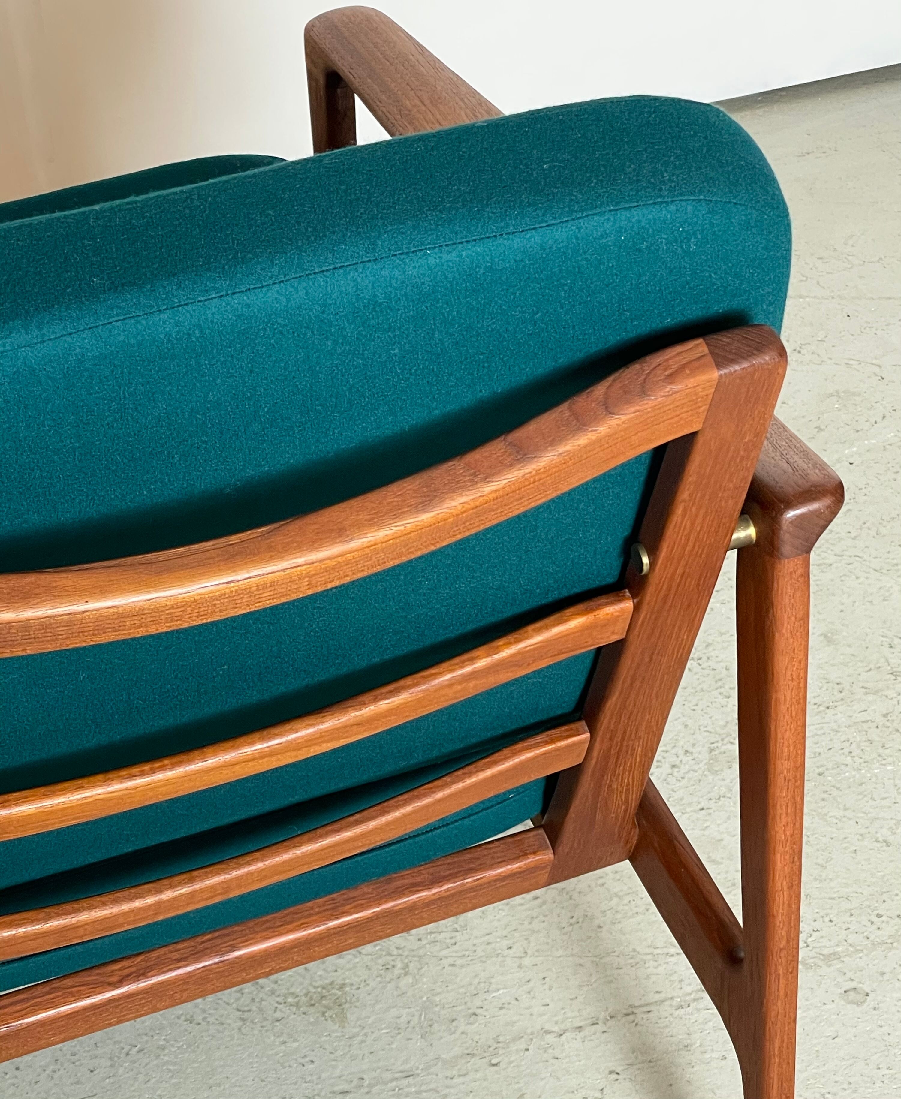Easy chair in Danish teak by Ib Kofod-Larsen 1960s