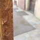 Old mirror gilded wood late nineteenth