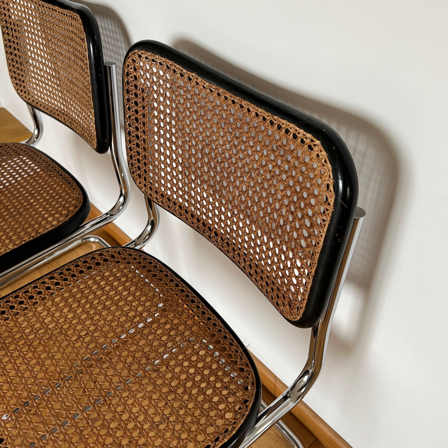 Pair Cesca B32 edition Gavina Marcel Breuer