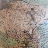 J.Forest illuminated terrestrial globe mid 20th century