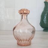 Carafe à liqueur rose