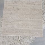 Travertine coffee table design 1970 vintage
