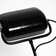 Original 1940s Kaiser Idell industrial metal table lamp model 6581 in black