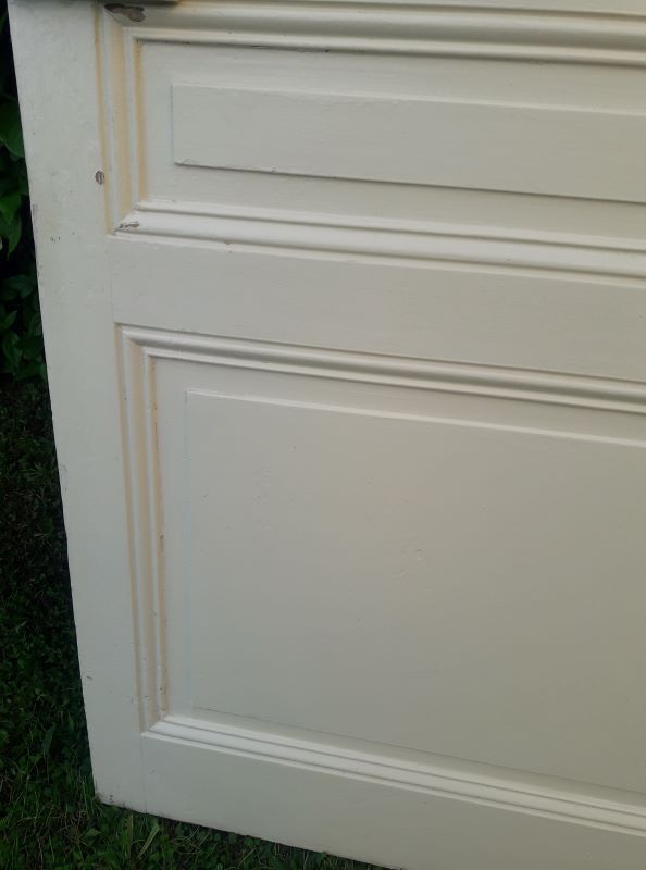 Communication door 199,2x82,8cm old molded