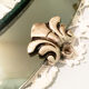 Chiseled double complexion mirror
