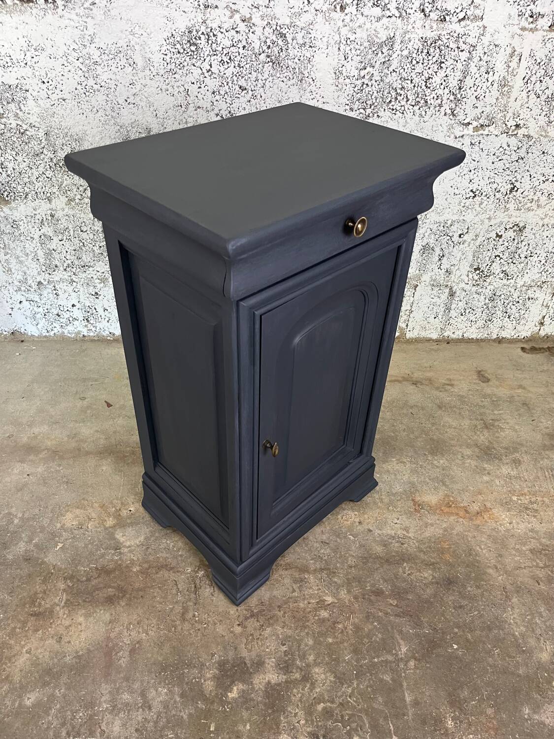 Petit confiturier bleu nuit