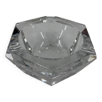 Val Saint Lambert crystal ashtray