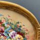 Watercolor on paper bouquet of flowers by a euget-barry xxe frame dore