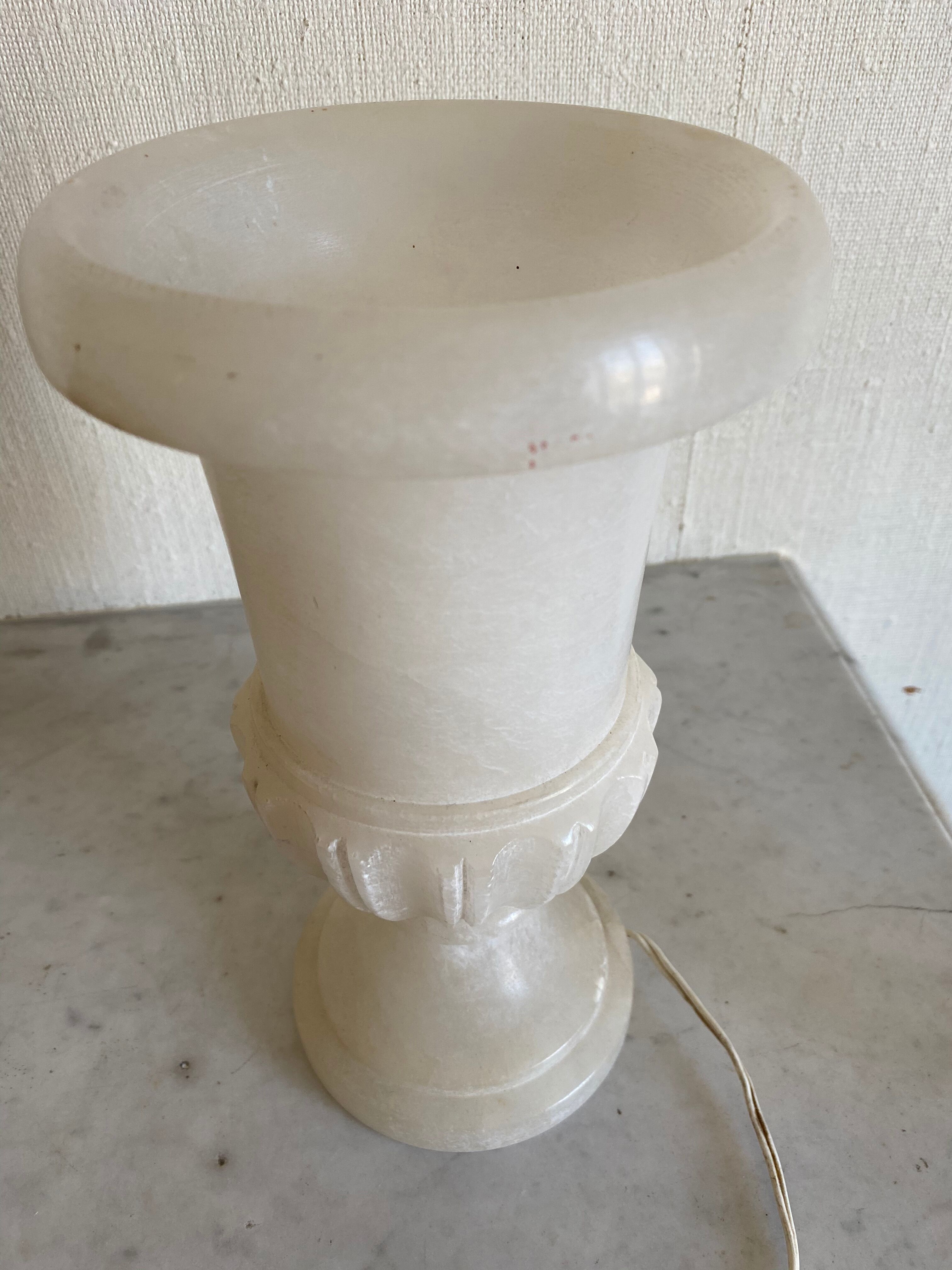Alabaster lamp
