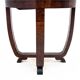 Art deco extendable table, poland, 1930s