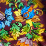 Ceramic plate, H. Bequet Quaregnon, 1950s