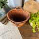 Vintage “owl” basket