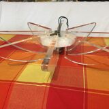 André Jean Doucin design ceiling light vintage 1970