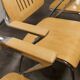 Lot of 6 "Golf" model chairs designed by Francesco Zaccone for the Brunner brand