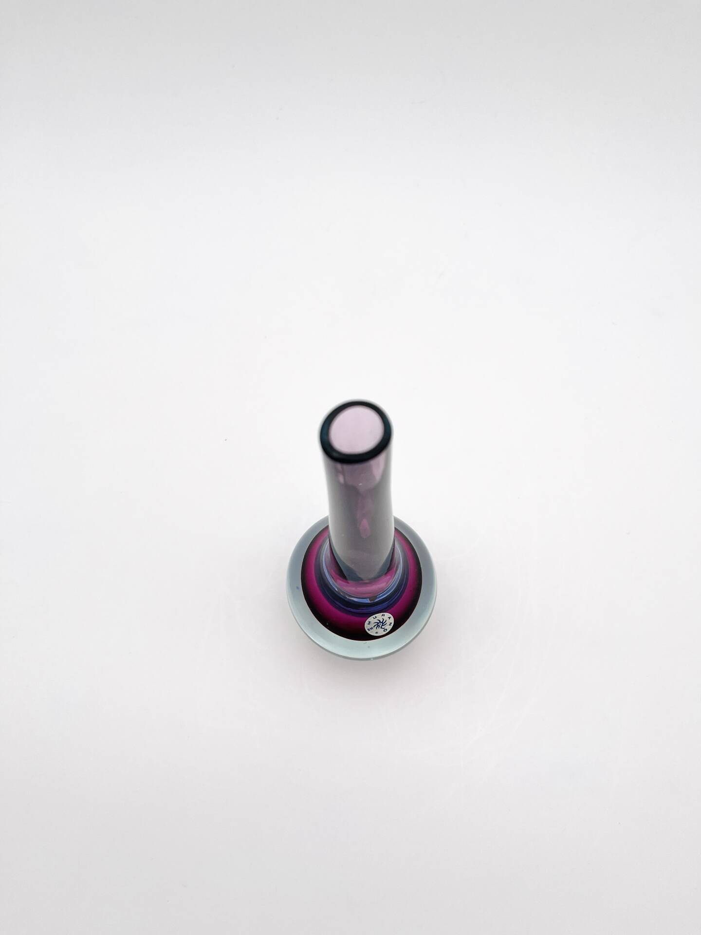 Vase - Murano Sommerso - Ouraline Uranium Glass - Amethyst - 1960