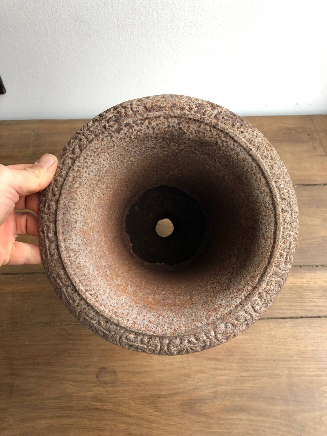 Cast Iron Basin Circa 1900