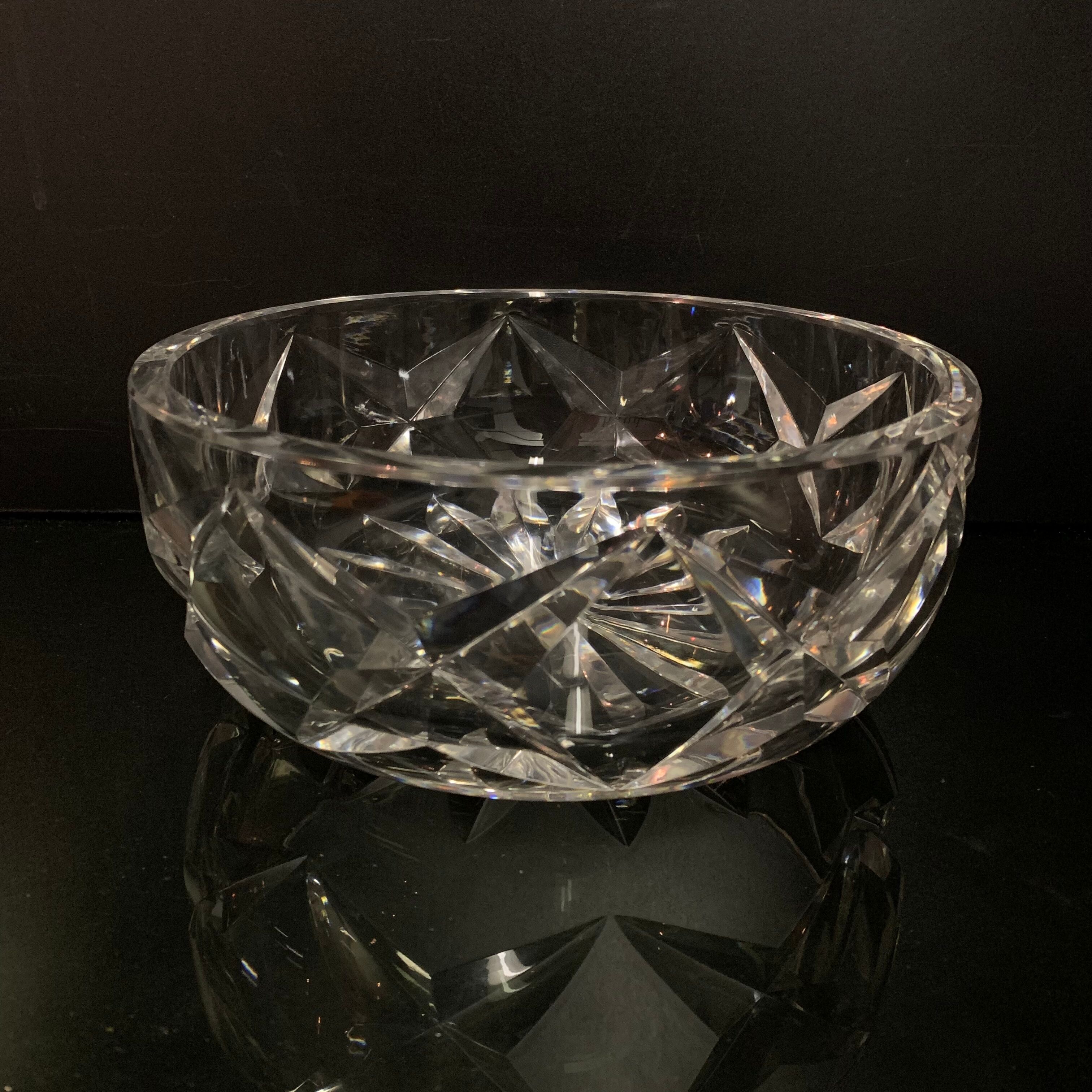 Saint Louis, crystal fruit cup