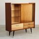 East German sideboard/glass cabinet from the 1960s