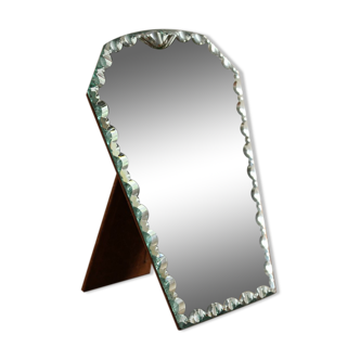 Beveled table mirror mercury 23x30cm