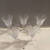 5 glasses Saint Louis