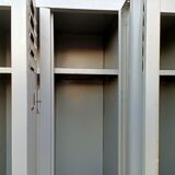 Metal cloakroom cabinet