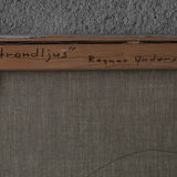 Ragnar Andersson, Strandljus, Oil on Canvas, 1989, Framed