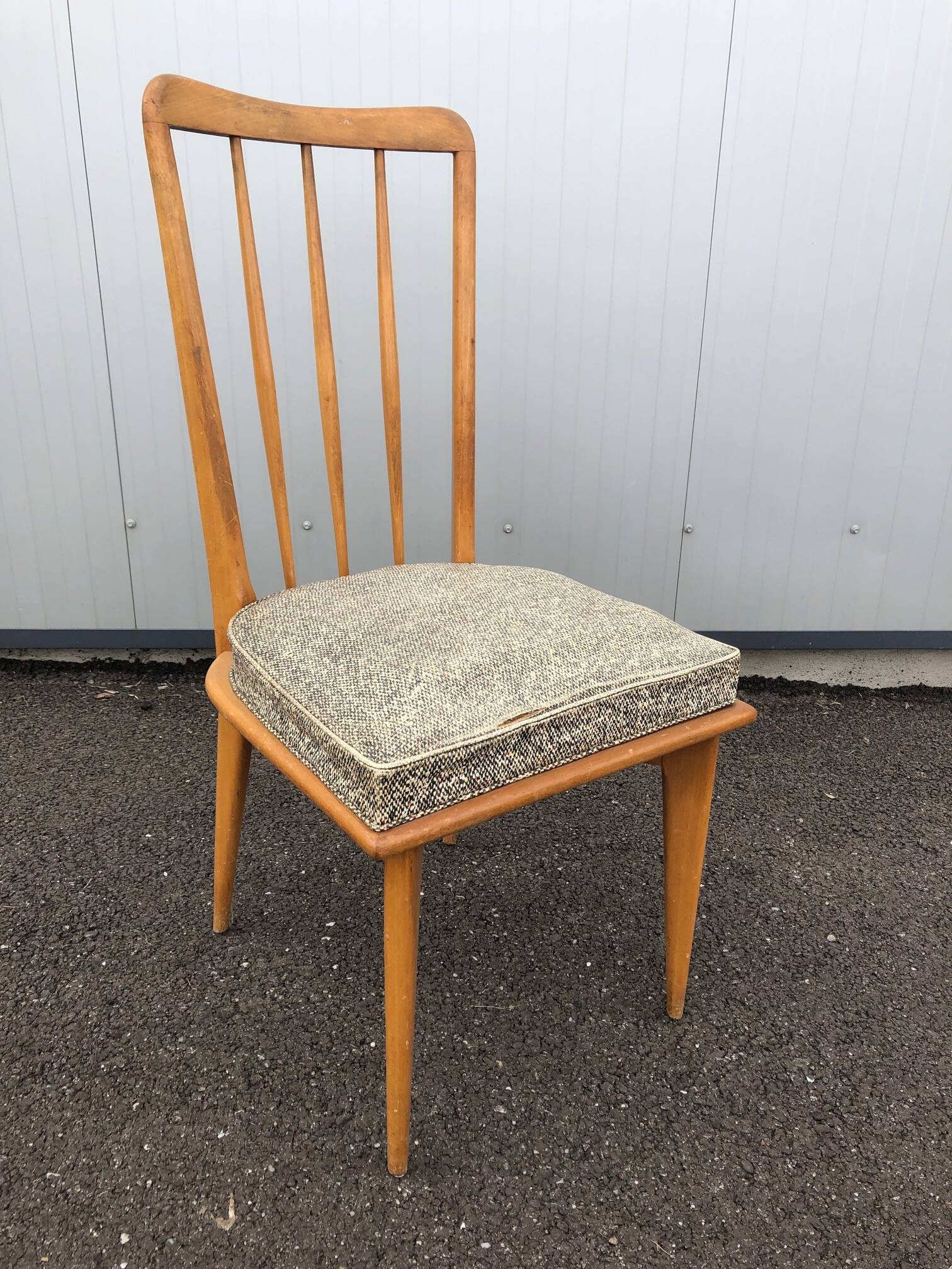 5 Charles Ramos chairs 1950