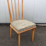 5 chaises Charles Ramos 1950