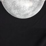 Drimmer Half-Moon Wall Lamp in worked glass 40 cm