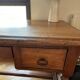 Solid wood desk