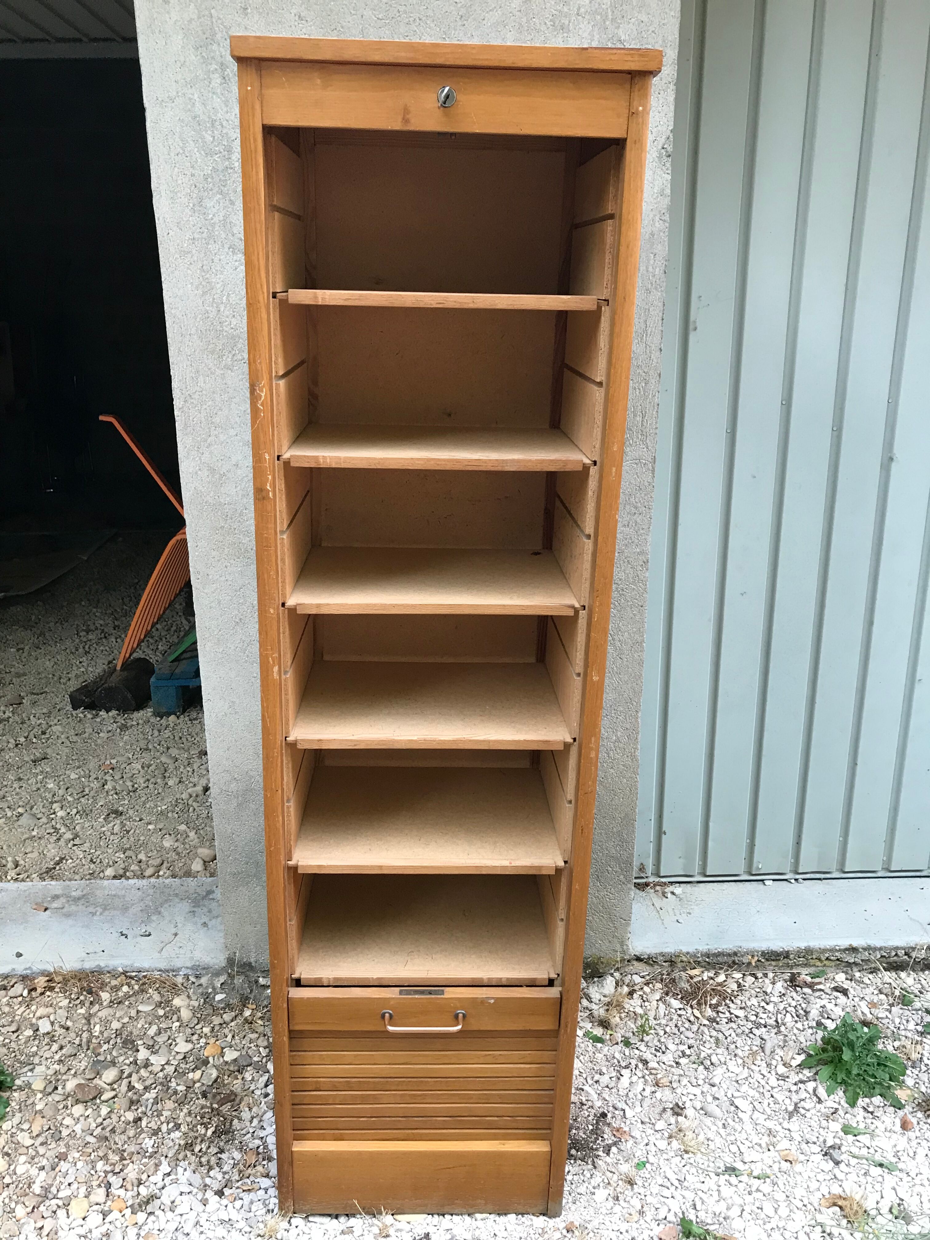Cabinet notary oak 1950