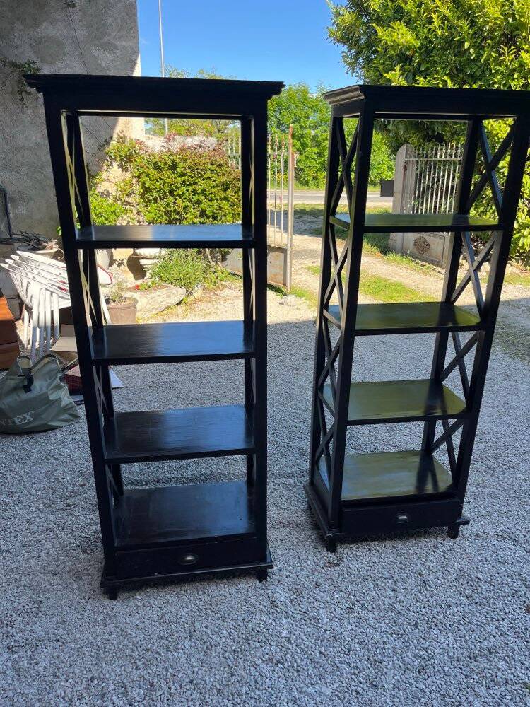 Pair of vintage shelves