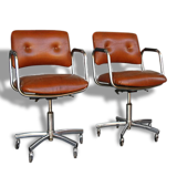 Pair of armchairs vintage 1970 Tubulars